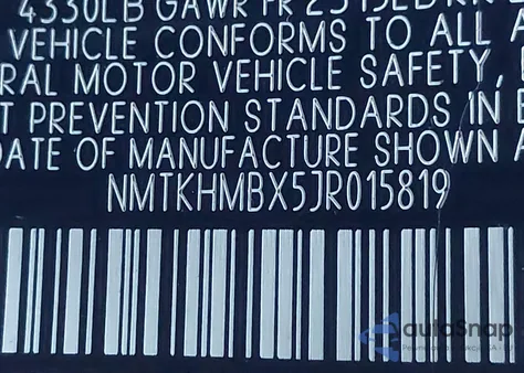 2018 Toyota C-Hr Xle from USA, damaged, VIN NMTKHMBX5JR015819